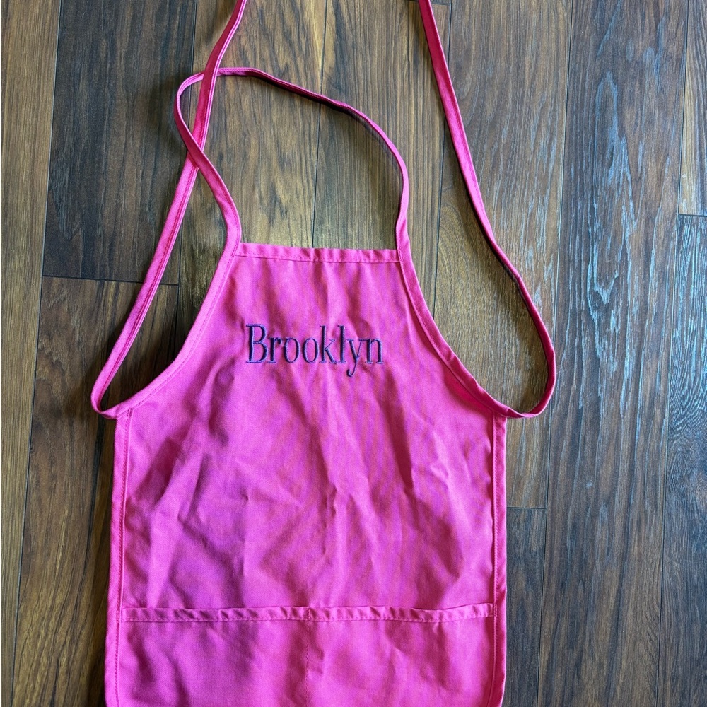 Pink Kids Apron